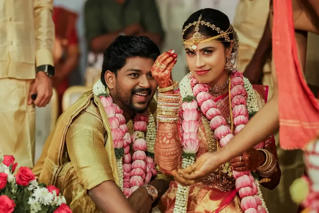 Tamil wedding photography in Guntur – Nila and Vajravan pre wedding and engagement shoot